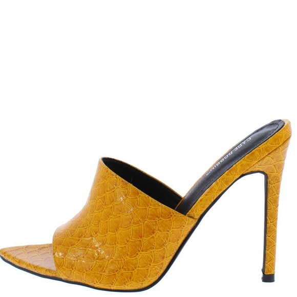 Cape Robbin Shoes - New Fall Cape Robin Mustard Mule